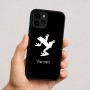 כיסוי בעיצוב אישי עם השם שלך לדגם - Apple iPhone 16 בעיצוב צפרדע טרופית
