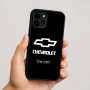 כיסוי בעיצוב אישי עם השם שלך לדגם - Apple iPhone 16 בעיצוב שברולט