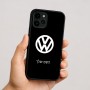 כיסוי בעיצוב אישי עם השם שלך לדגם - Apple iPhone 16 בעיצוב פולקסווגן