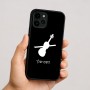 כיסוי בעיצוב אישי עם השם שלך לדגם - Apple iPhone 16 בעיצוב כינור