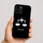 כיסוי בעיצוב אישי עם השם שלך לדגם - Apple iPhone 16 בעיצוב מזלות - מאזניים