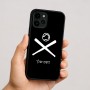 כיסוי בעיצוב אישי עם השם שלך לדגם - Apple iPhone 16 בעיצוב כדור בסיס