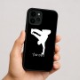 כיסוי בעיצוב אישי עם השם שלך לדגם - Apple iPhone 16 בעיצוב ברייקדאנס