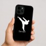 כיסוי בעיצוב אישי עם השם שלך לדגם - Apple iPhone 16 בעיצוב קרטה