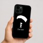 כיסוי בעיצוב אישי עם השם שלך לדגם - Apple iPhone 16 בעיצוב צניחה חופשית