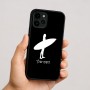 כיסוי בעיצוב אישי עם השם שלך לדגם - Apple iPhone 16 בעיצוב גלישה - גלישה