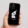 כיסוי בעיצוב אישי עם השם שלך לדגם - Apple iPhone 16 בעיצוב מיקרוסקופ