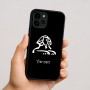 כיסוי בעיצוב אישי עם השם שלך לדגם - Apple iPhone 16 בעיצוב ספינקס מצרים