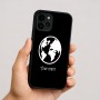 כיסוי בעיצוב אישי עם השם שלך לדגם - Apple iPhone 16 בעיצוב עולם