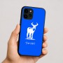 כיסוי בעיצוב אישי עם השם שלך לדגם - Apple iPhone 16 בעיצוב צבי