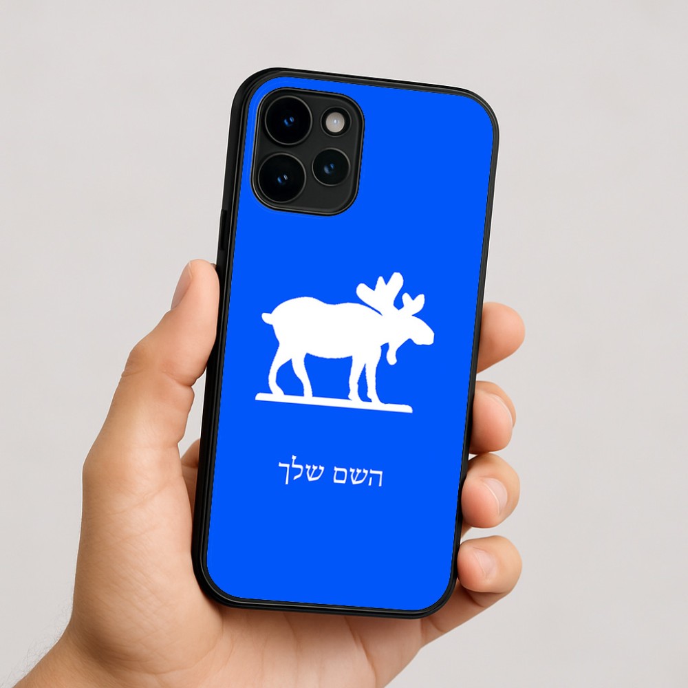 כיסוי בעיצוב אישי עם השם שלך לדגם - Apple iPhone 16 בעיצוב דישון