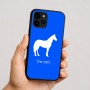 כיסוי בעיצוב אישי עם השם שלך לדגם - Apple iPhone 16 בעיצוב סוס