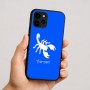 כיסוי בעיצוב אישי עם השם שלך לדגם - Apple iPhone 16 בעיצוב עקרב