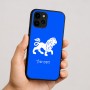 כיסוי בעיצוב אישי עם השם שלך לדגם - Apple iPhone 16 בעיצוב מזלות - אריה