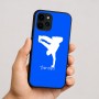 כיסוי בעיצוב אישי עם השם שלך לדגם - Apple iPhone 16 בעיצוב ברייקדאנס