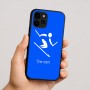כיסוי בעיצוב אישי עם השם שלך לדגם - Apple iPhone 16 בעיצוב סקי אולימפי