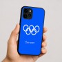 כיסוי בעיצוב אישי עם השם שלך לדגם - Apple iPhone 16 בעיצוב אולימפי