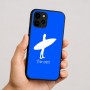 כיסוי בעיצוב אישי עם השם שלך לדגם - Apple iPhone 16 בעיצוב גלישה - גלישה