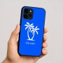 כיסוי בעיצוב אישי עם השם שלך לדגם - Apple iPhone 16 בעיצוב כפות ידיים