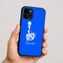 כיסוי בעיצוב אישי עם השם שלך לדגם - Apple iPhone 16 בעיצוב פסל החירות