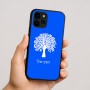 כיסוי בעיצוב אישי עם השם שלך לדגם - Apple iPhone 16 בעיצוב עץ