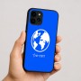כיסוי בעיצוב אישי עם השם שלך לדגם - Apple iPhone 16 בעיצוב עולם