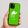 כיסוי בעיצוב אישי עם השם שלך לדגם - Apple iPhone 16 בעיצוב גמל
