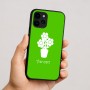 כיסוי בעיצוב אישי עם השם שלך לדגם - Apple iPhone 16 בעיצוב פרח