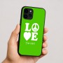 כיסוי בעיצוב אישי עם השם שלך לדגם - Apple iPhone 16 בעיצוב אהבה