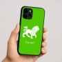 כיסוי בעיצוב אישי עם השם שלך לדגם - Apple iPhone 16 בעיצוב מזלות - אריה