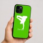 כיסוי בעיצוב אישי עם השם שלך לדגם - Apple iPhone 16 בעיצוב ברייקדאנס