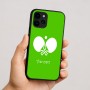 כיסוי בעיצוב אישי עם השם שלך לדגם - Apple iPhone 16 בעיצוב פינג פונג