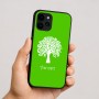 כיסוי בעיצוב אישי עם השם שלך לדגם - Apple iPhone 16 בעיצוב עץ