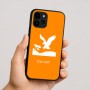 כיסוי בעיצוב אישי עם השם שלך לדגם - Apple iPhone 16 בעיצוב נשר אמריקאי
