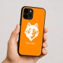 כיסוי בעיצוב אישי עם השם שלך לדגם - Apple iPhone 16 בעיצוב זאב