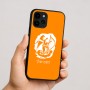 כיסוי בעיצוב אישי עם השם שלך לדגם - Apple iPhone 16 בעיצוב אנג'ל מוזיקלי