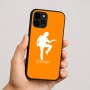 כיסוי בעיצוב אישי עם השם שלך לדגם - Apple iPhone 16 בעיצוב רקדן