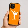כיסוי בעיצוב אישי עם השם שלך לדגם - Apple iPhone 16 בעיצוב קרטה
