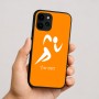 כיסוי בעיצוב אישי עם השם שלך לדגם - Apple iPhone 16 בעיצוב רצים אולימפיים