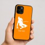 כיסוי בעיצוב אישי עם השם שלך לדגם - Apple iPhone 16 בעיצוב סקי