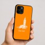 כיסוי בעיצוב אישי עם השם שלך לדגם - Apple iPhone 16 בעיצוב ביג בן