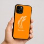 כיסוי בעיצוב אישי עם השם שלך לדגם - Apple iPhone 16 בעיצוב חיטה גלית זהב