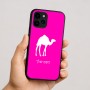 כיסוי בעיצוב אישי עם השם שלך לדגם - Apple iPhone 16 בעיצוב גמל