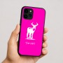כיסוי בעיצוב אישי עם השם שלך לדגם - Apple iPhone 16 בעיצוב צבי