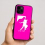 כיסוי בעיצוב אישי עם השם שלך לדגם - Apple iPhone 16 בעיצוב אישה רוקדת עם גבר