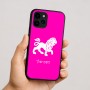 כיסוי בעיצוב אישי עם השם שלך לדגם - Apple iPhone 16 בעיצוב מזלות - אריה