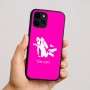 כיסוי בעיצוב אישי עם השם שלך לדגם - Apple iPhone 16 בעיצוב צוללן