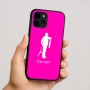 כיסוי בעיצוב אישי עם השם שלך לדגם - Apple iPhone 16 בעיצוב פישמן