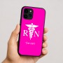 כיסוי בעיצוב אישי עם השם שלך לדגם - Apple iPhone 16 בעיצוב אחות מוסמכת