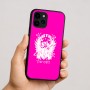 כיסוי בעיצוב אישי עם השם שלך לדגם - Apple iPhone 16 בעיצוב רוקנרול
